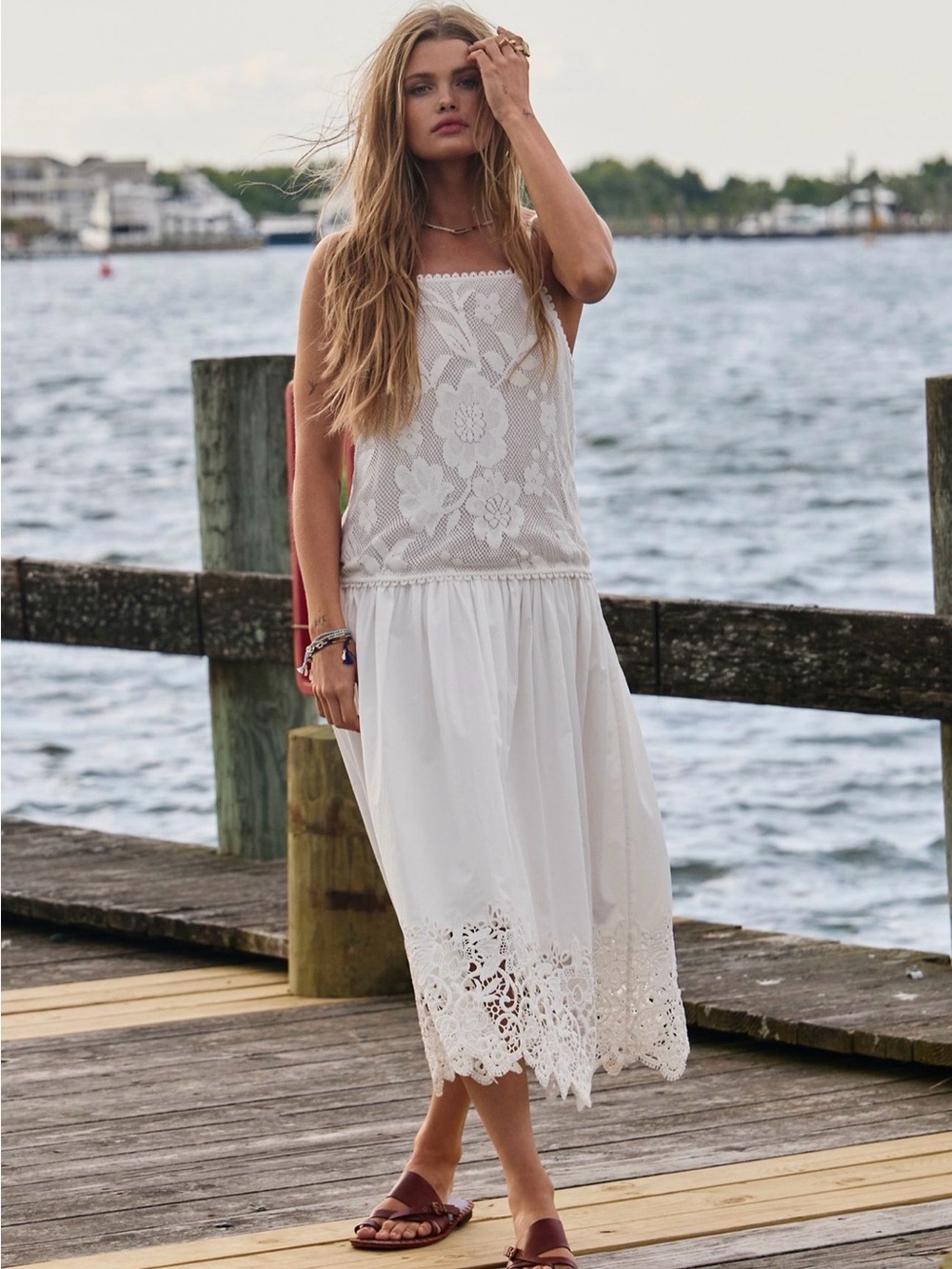NWT Free People Gilda midi dress XL